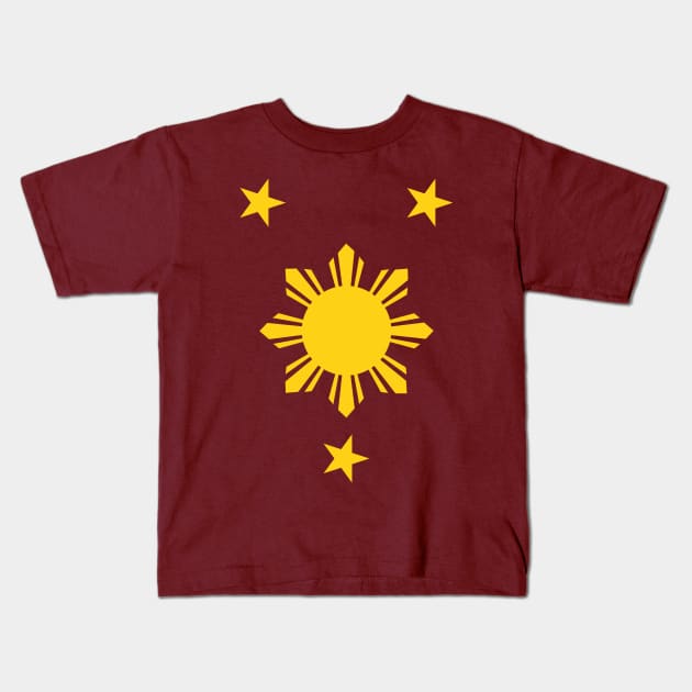 Philippines - Filipino Star Kids T-Shirt by Historia